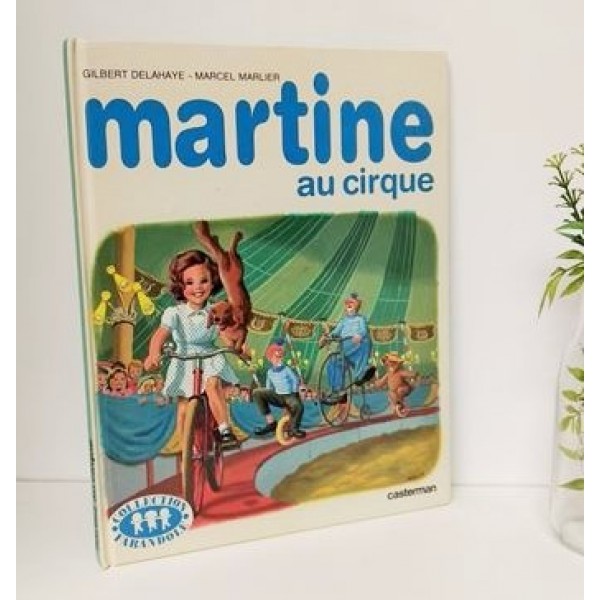 Martine  au cirque livre 19 pages, édition 1983 